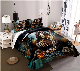  3D Printing Comforter Set Quilt Duvet Cover 100% Polyester Home Textile Black Bed Linen Fitted Sheets Premium Coverlets Pillow Cases Bedding