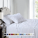  Luxury 100% Egyptian Cotton Sheets 1000 Thread Count 4 Piece Stripe Cotton Bed Sheet Set
