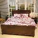  100% Polyester 4PCS Flannel Fleece Bed Sheet Quilted Bed Cover Bedding Set