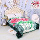  China Polyester Knitted Fleece Warm Cloudy Blanket Fluffy Wool 1ply 2ply Korean Combossing Queen King Raschel Korean Mink Blanket bedding Set