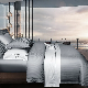  100% Cotton Embroidered Hotel Bedding Sets Hotel White Linen Sheet Bed Sheet