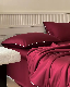  Jacquard 100% Cotton Satin Solid Hotel and Bedroom Bedding Set