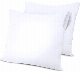  Bedding Waterproof Cushion Cover 80 X 80 Cm Pack of 2 - Pillow Protectors with Zip, Anti-Mite and Anti-Bed Bug Pillow Protector