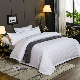  300 Tc Hotel Bed Linen Bedsheet Luxury White Bedding Set Bed Sheet Set Queen King 100 Cotton Case Plain Quantity Cover Striped