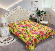  Seamless Fleece Plant Flower Pattern Mink Blanket Minky Fur Bedding Set Minky Soft Warm Pillow Minky Duvet Cover