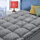 Bedroom Furniture Bedding Mattress Thick Mattress Topper Microfiber Polyester Bed Mattress Cover