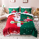  Christmas Bedding Set 3D Digital Printing Sheet and Duvet Cover