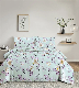 Sheet Sets - Botanical Bedding Microfiber Pinted Sheets Queen Size Bed