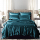  100% Mulberry Pure Silk 6A Grade 22mm Silk Duvet Cover Set Silk Bedding Sheet