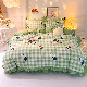  Green Spring Bedding Set Fashion Cover Pillowcase Girls Single Double Size Sheet Home Textile