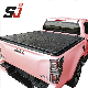  Factory Pickup Truck Accessories Aluminum Alloy Roller Lid Retractable Tonneau Cover Hard Tri-Fold Cover Truck Bed Cover for Ford Ranger T6 T7 T8 F150