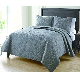 Microfiber Quilting Bed Cover Summer Air Conditioner with Pillowcase Washable Bedspread