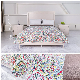  Cheap Promotional Customized Hospital Bedspreads Cotton Linen King Size Polyester Bedspread with Cheap Price