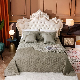  100% Cotton Quilted Bedspread Bed Linen Single Bed with Pillowcases