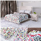  Brushed Microfiber Factory Supplier Customized Floral 100 Cotton Quilted Bedspread