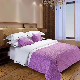  China Manufacturer 300tc 100% Cotton 3cm Satin Stripe Bed Sheet Set/Satin Stripe Hotel Bed Runner