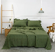  French Linen Duvet Cover Large Size 4PCS Duvet Cover Set Stone Washed Flax Linen Bedding Set Bed Home
