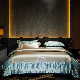  Hot Sale Home Textile High-End Satin Bed Linen Flat Sheets Embroidery Comforter Quilt Duvet Cover Blue Luxury Home Textile 4-Piece Bedding Set Wholesaler