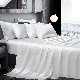  Wholesale Mulberry 19mm Silk Fabric Pillow Case Comforter Set Deep Pocket Bedsheets Bed Linen Bedding Set