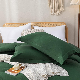  Queen Comforter Set 7PC Quilt Set Emerald Green Solid Color Bedspread Queen Size Bedding Sets Bed in a Bag with Microfiber Sheets Pillow Cases