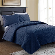 Classic Grid Pattern Hot Press Polyester Filling Quilts