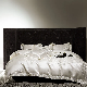  Luxury White Pattern Satin Jacquard Pillow Cases Pillowslip 100% Cotton Silky Comforter Duvet Cover 4 Piece Home Textile Coverlets Bedding Set Supplier