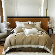  Lyocell Fiber Home Textile Solid Color Comforter Duvet Cover Queen Size Bed Linen Fitted Sheet 4PCS Coverlets Pillowcases Bedding Set