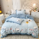  Winter Warm Velvet Flower Embroidery Pillow Cases Customizable Bed Linen Fitted Sheets High Quality Home Textile Comforter Quilt Duvet Cover Kids′ Bedding Set