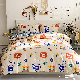Children Cartoon Bed Sheet 100% Polyester Crib Baby Kids Cartoon Bedding Sets