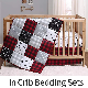  Baby Cot Crib Bedroom 100% Cotton Bedding Set Soft Cozy 3 Piece