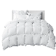  Luxurious Feather Quilt 100% Cotton Cover Comfortable White King Size