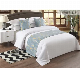  Hot Sale Big Size Cotton Linen Hotel Bed Runner
