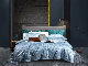  100% Cotton Yarn-Dyed Jacquard Jyjt3 4-PC Duvet Cover Bedding Set