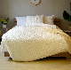 Embossed Polyester Comforter Cover Set Diamond Pattern Duvet Cover Bedset