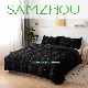  Plain Embossed Plaid Bedding Set Bedding Sheet and Duvet Cover
