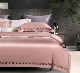 100% Cotton Solid with Lace Jyjl11 4-PC Duvet Cover Bedding Set manufacturer