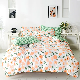  Floral Printed Countryside Style 90GSM Polyester Bedding Set with Bedsheet Duvet Cover