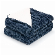  Hot Selling Luxury Ruched Genuine Mink Sofa Couch Blanket Faux Fur Throw Blanket for Winter