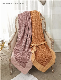 Throw Stone Washed Waffle Check Fringe Border 100% Cotton Soft Casual Style Rugs Bedding Woven Sofa Wholesales Terra Coral Rugs Blanket manufacturer