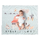Organic Baby Monthly Milestone Blanket Boy or Girl Months Blanket
