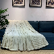  100% Polyester Ks Velvet Stripe Plush Flannel Fleece Blanket