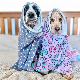 Personalized Design Size Custom Dog Blanket Print Flannel Fleece Dog Blanket manufacturer