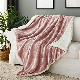 Reversible Brushed Flannel Fleece Plush Blanket