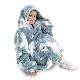  Sherpa Hooded Blanket Sweatshirt Blanket Hoodie with Pockets Birthday Gifts for Sister Teen Girl