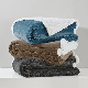 Custom Logo Snug Plain Fuzzy Flannel with Sherpa Throw Blanket