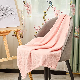  Home Plain Bedding Sofa Chair Travel Outdoor Silk Polyester Coral Flannel Sherpa Shaggy Fleece Throws Blanket