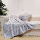 Bed Flannel Fleece Blanket Gift Chunky Knit Blanket for Children
