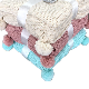  100% Knitted Blanket with Pompom