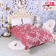  China Emboss Pure Plain Solid Color Mink Blanket Raschel Cloudy Faux Fur Throw Blanket China Leading Mink Blanket Factory Cheap Embossed Bedding Blanket.