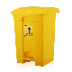 Outdoor Dustbin 45L Plastic Foot Operated Wastebin Garbage Can
